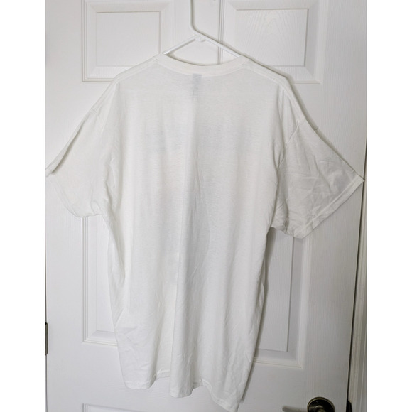 Big Ole Kitties Mens Short Sleeve T Shirt White Size XL - Picture 4 of 8